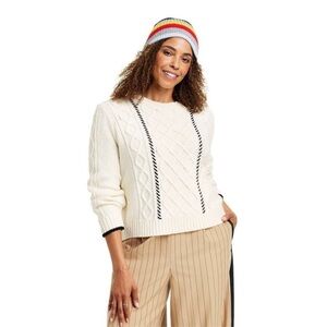La Ligne by Target Cable Knit Sweater in size 1X Cabincore Cozy